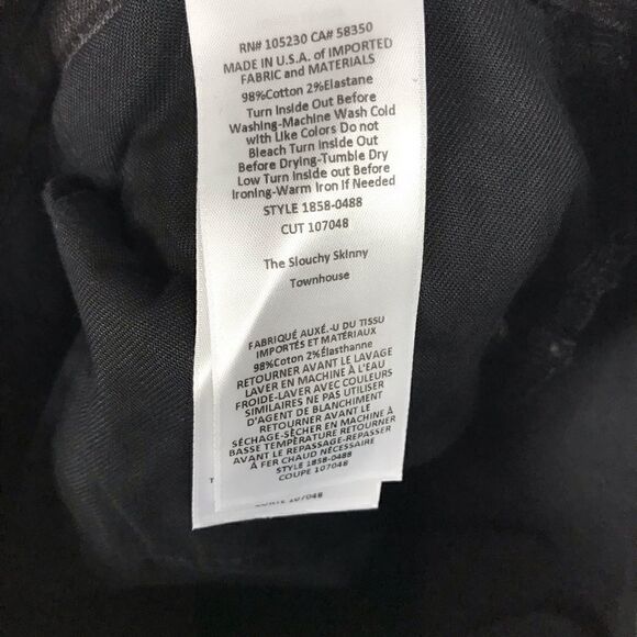 NWT Current/Elliott Slouchy Skinny Townhouse 23 - Picture 6 of 6